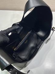 Prada Boogie medium leather bag black 33x22x8cm - 5