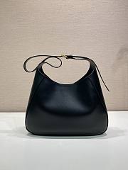 Prada Boogie medium leather bag black 33x22x8cm - 4