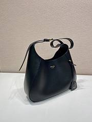 Prada Boogie medium leather bag black 33x22x8cm - 2