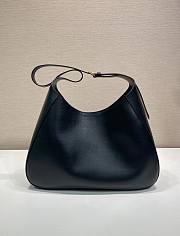 Prada Boogie large leather bag black 40x24.5x9cm - 3