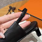 Hermes Lover 40 black pump - 3