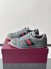 Gucci wornout-effect Screener sneaker dark grey - 5