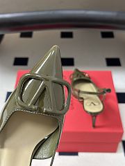 Valentino VLogo signature patent leather slingback pump 80mm - 3