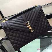 YSL Envelope Large Gold Hardware Bag - 2