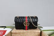 Gucci Jetset GG Marmont medium shoulder bag 26x15x7cm - 1