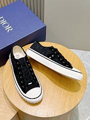 Dior Hooper Low-Top Sneaker Black  - 2