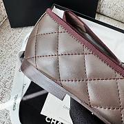 Chanel Ballerina Brown Flat - 3