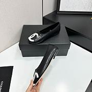 Chanel Ballerina Black White Flat 02 - 3