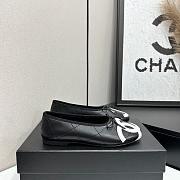 Chanel Ballerina Black White Flat 02 - 2