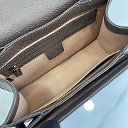 Gucci Top Handle Queen Margaret Brown 25.5x17x8.5cm - 3