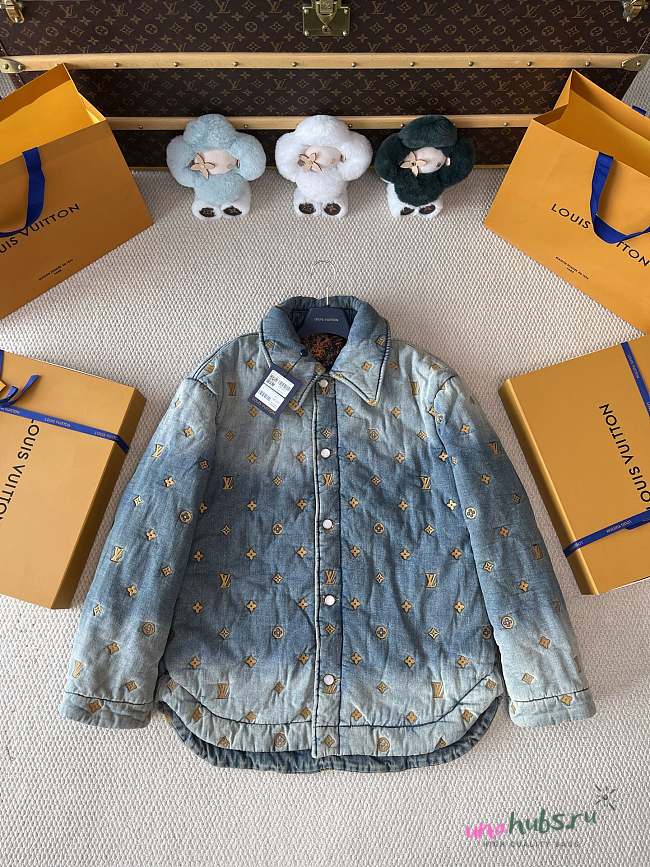 Louis Vuitton Padded Denim Overshirt - 1