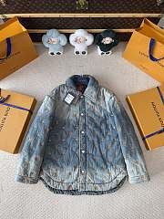 Louis Vuitton Padded Denim Overshirt - 1