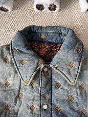 Louis Vuitton Padded Denim Overshirt - 3