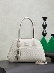Miu Miu Vivant leather bag white 32x19.5x11cm - 1