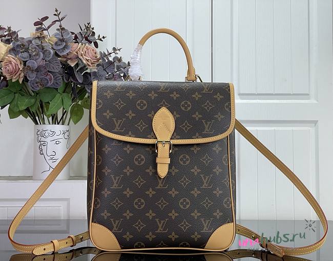 Louis Vuitton Diane Backpack MM 31.5x26x11cm - 1