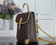 Louis Vuitton Diane Backpack MM 31.5x26x11cm - 4