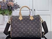Louis Vuitton Speedy 30 Bandoulière Louis Vuitton Silk Tech 34x22x19cm - 2