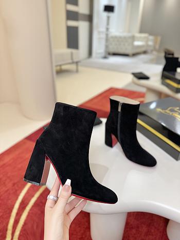Christian Louboutin Turela 85 Lione Black Suede