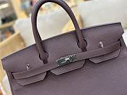 Hermes HAC Birkin 40 Togo Burgundy 40cm - 2