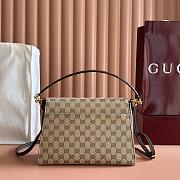 Gucci Horsebit Duomo medium top handle bag 27.5x19x9cm - 3