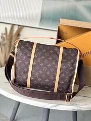 Louis Vuitton Jet Lag Bag MM Silk Tech 34.5x26x13cm - 2