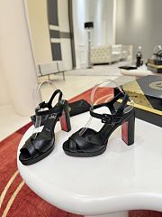 Christian Louboutin Cora 100mm Sandals Black - 1