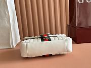 Gucci Jetset GG Marmont medium shoulder bag white 26x15x7cm - 4