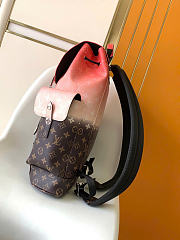 Louis Vuitton Backpack Christopher MM Orange 38x44x12.5cm - 2