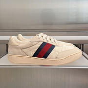 Gucci Women's Screener sneaker beige - 1