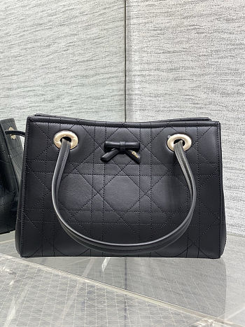 Dior Small Promenade Shopping Bag Black 27x20x12.5cm