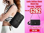 Louis Vuitton Diane Black Bag - 1