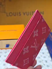 Louis Vuitton Card holder Rose Ruban 11x7x0.5cm - 4