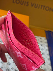 Louis Vuitton Card holder Rose Ruban 11x7x0.5cm - 3