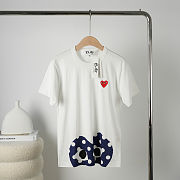 Comme Des Garçons Play crew-neck T-shirt  - 1