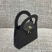 Chanel Black Kelly Bag Caviar Gold Hardware 19x13x7cm - 4