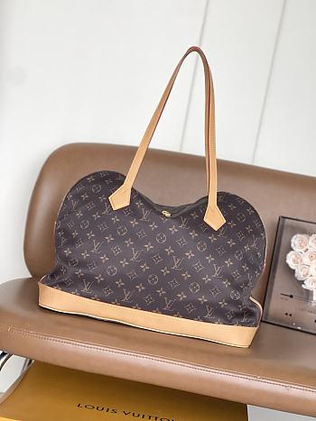 Louis Vuitton Alma Shoulder MM Silk Tech 36x28x17cm