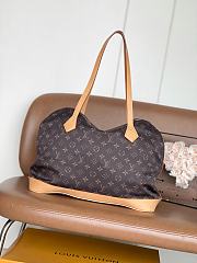 Louis Vuitton Alma Shoulder MM Silk Tech 36x28x17cm - 2