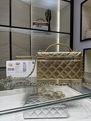 Chanel Vanity Handle Gold 19.5x5x17cm - 5