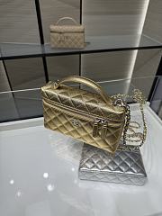 Chanel Vanity Handle Gold 19.5x5x17cm - 3