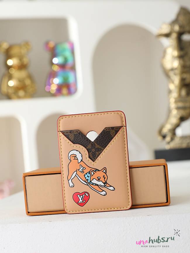 Louis Vuitton Compact Magnet Card Holder 9.5x6.5x0.5cm - 1