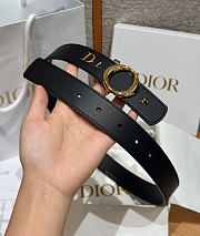 Dior My Belt Black Smooth Calfskin, 30mm - 3