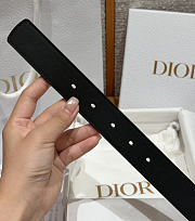 Dior My Belt Black Smooth Calfskin, 30mm - 2