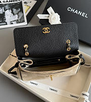Chanel 26A mixed-material flap bag 29x16x9.5cm - 5
