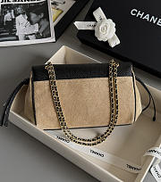 Chanel 26A mixed-material flap bag 29x16x9.5cm - 4