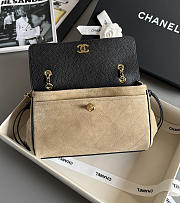 Chanel 26A mixed-material flap bag 29x16x9.5cm - 2