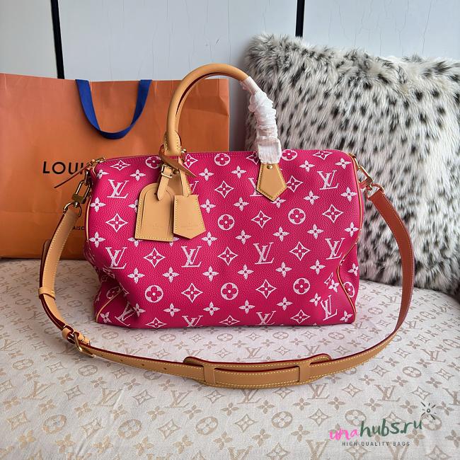 Louis Vuitton Speedy P9 Pink 40x26x23cm - 1