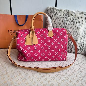 Louis Vuitton Speedy P9 Pink 40x26x23cm