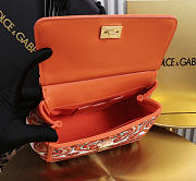Dolce & Gabbana small Sicily handbag with Majolica 20x16x8cm - 5