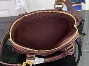 Louis Vuitton Alma BB Grenat 23.5x17.5x11.5cm - 5