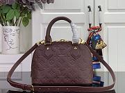 Louis Vuitton Alma BB Grenat 23.5x17.5x11.5cm - 3